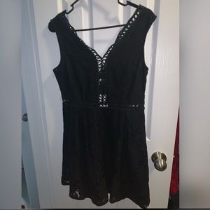 Papaya dress and shirt